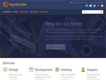 Tablet Screenshot of gyrocode.com